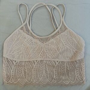 Free People Lace Bandeau - Cream